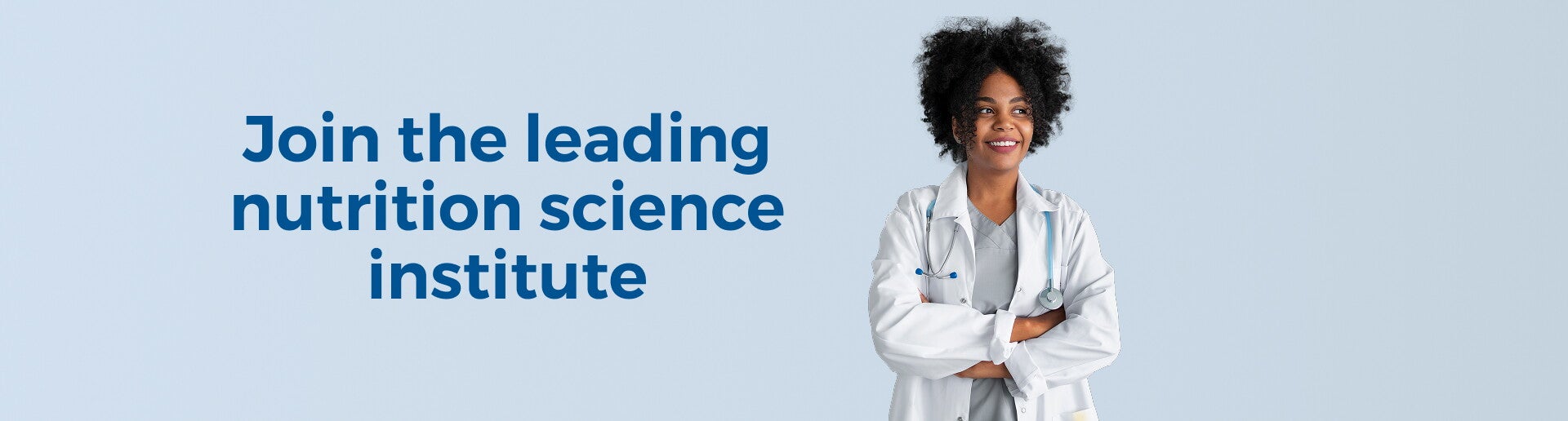 Join the leading nutrition science institute