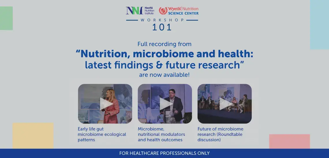 Nutrition, microbiome and health
