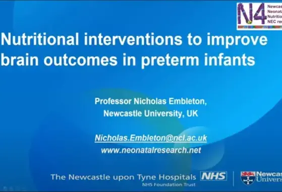 Nutritional Interventions To Improve Brain Outcomes In Preterm Infants