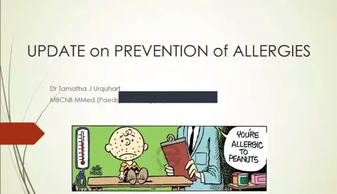 Update on Prevention of Allergies
